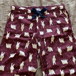 Aerie Pajama Pants Polar Bear